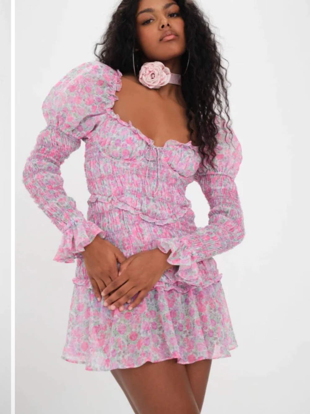 NWT for love and lemons Oakley mini dress size small